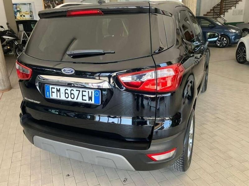 Usata Ford Ecosport Titanium 99 CV (72 kW) 2018 Nero SUV