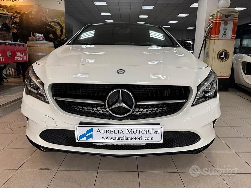 Usata Mercedes CLA180 109 CV (80 kW) 2017 Bianco Berlina
