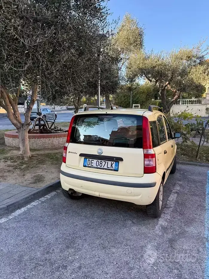 Usata Fiat Panda 60 CV (44 kW) 2007 Giallo Utilitaria