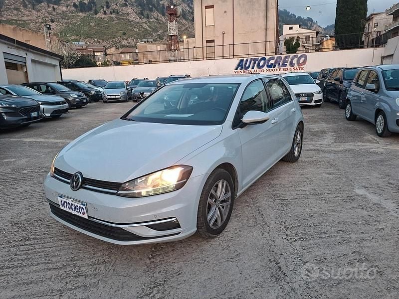 Usata VW Golf VII Business 116 CV (85 kW) 2018 Bianco Berlina