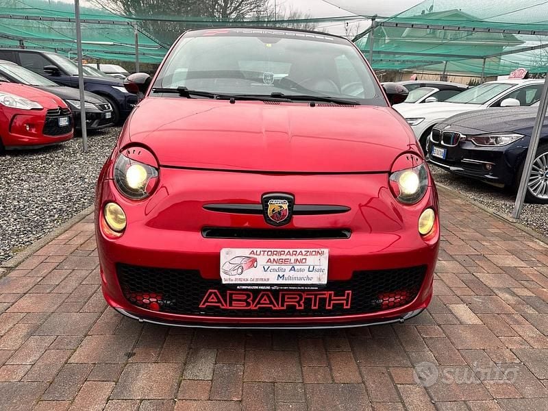 Usata Abarth 500C 140 CV (102 kW) 2010 Rosso Cabrio