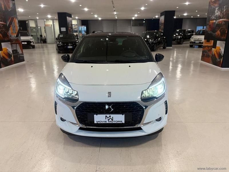 Usata DS Automobiles DS3 Sport Chic 110 CV (80 kW) 2017 Bianco Utilitaria