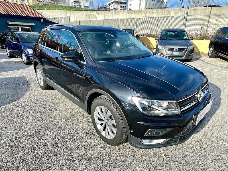 Usata VW Tiguan Business 150 CV (110 kW) 2017 Nero SUV
