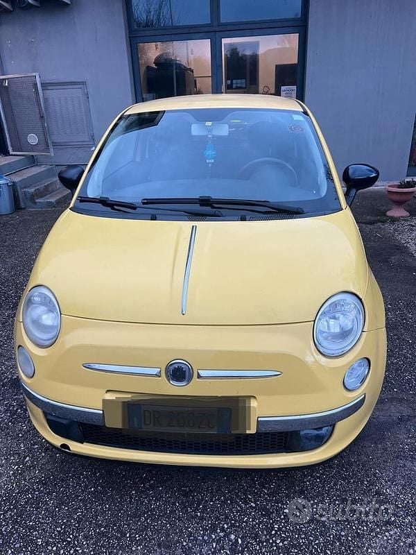 Usata Fiat 500 Pop 69 CV (50 kW) 2008 Giallo Berlina