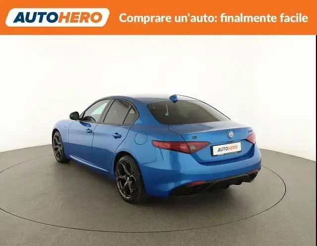 Usata Alfa Romeo Giulia Veloce 280 CV (205 kW) 2020 Blu/azzurro Berlina