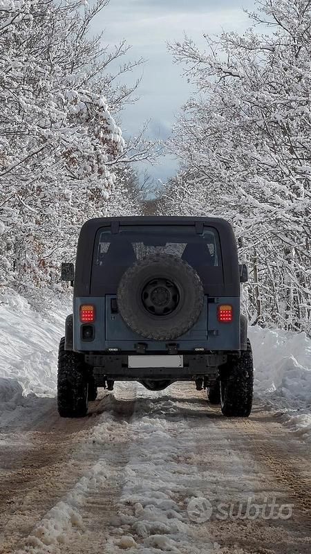 Usata Jeep Wrangler 1990 Blu SUV