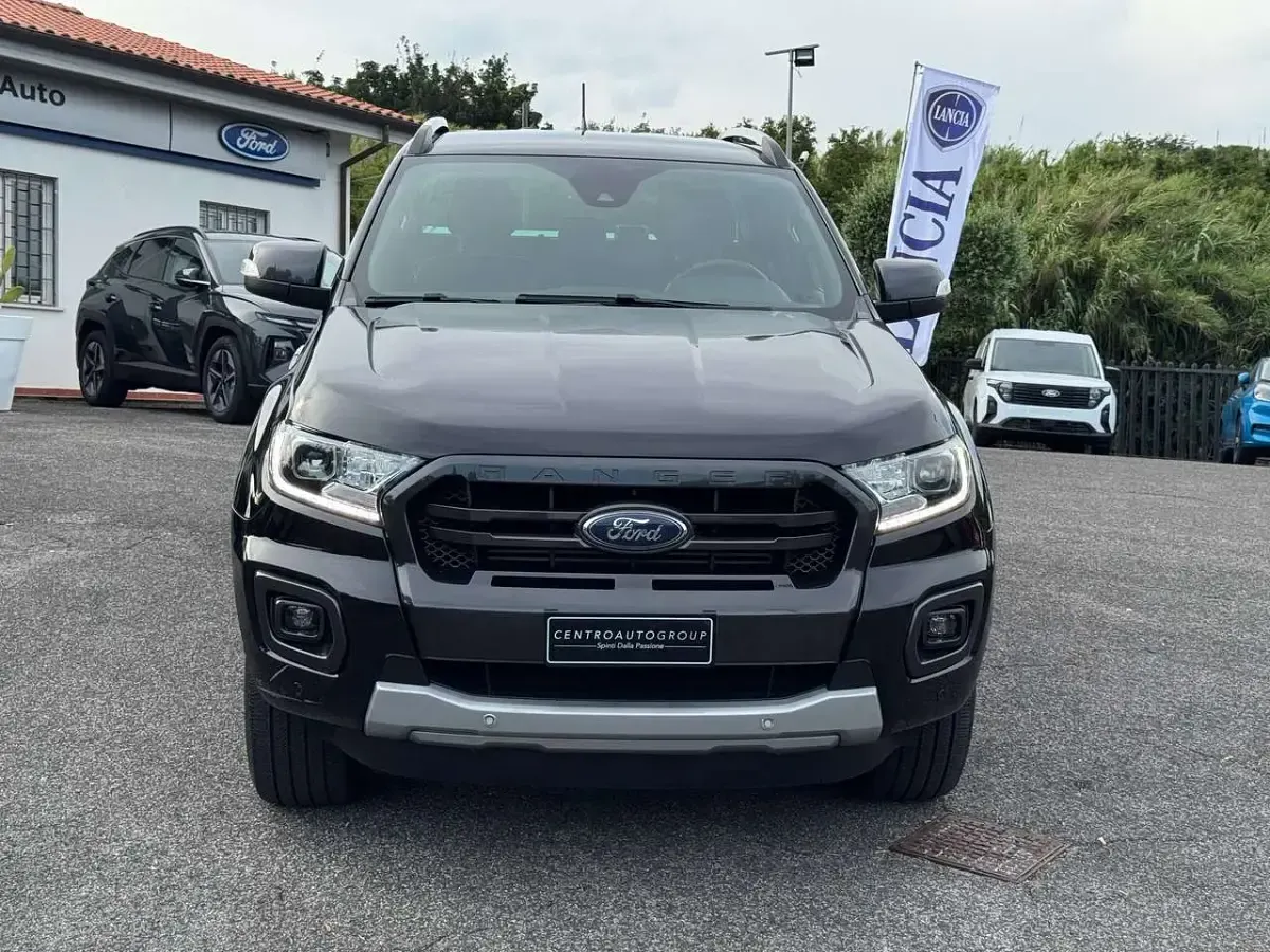 Usata Ford Ranger Wildtrack 170 CV (125 kW) 2022 Nero Pick-up
