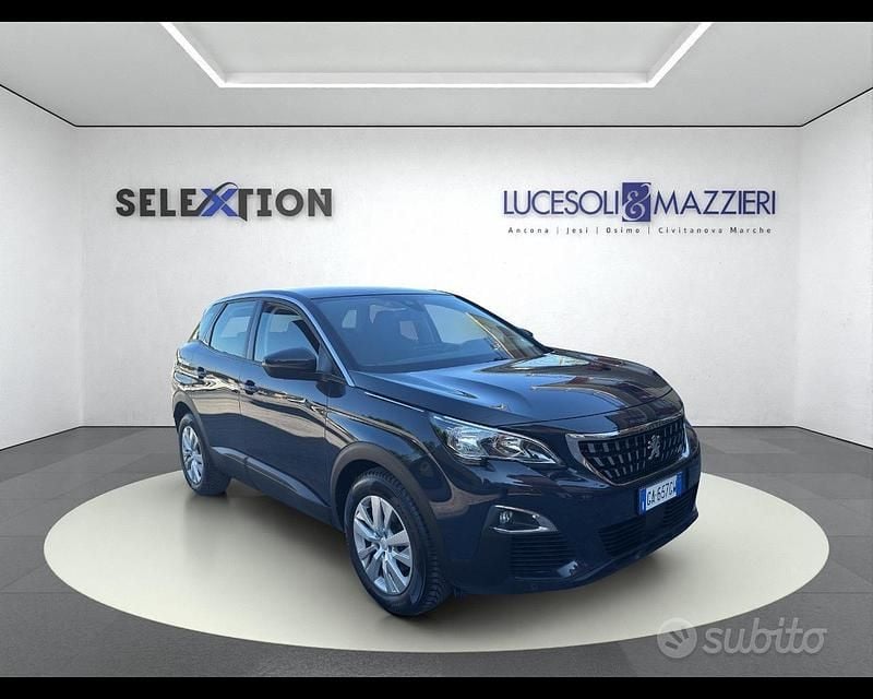 Usata Peugeot 3008 Business-Line 131 CV (96 kW) 2020 Nero SUV