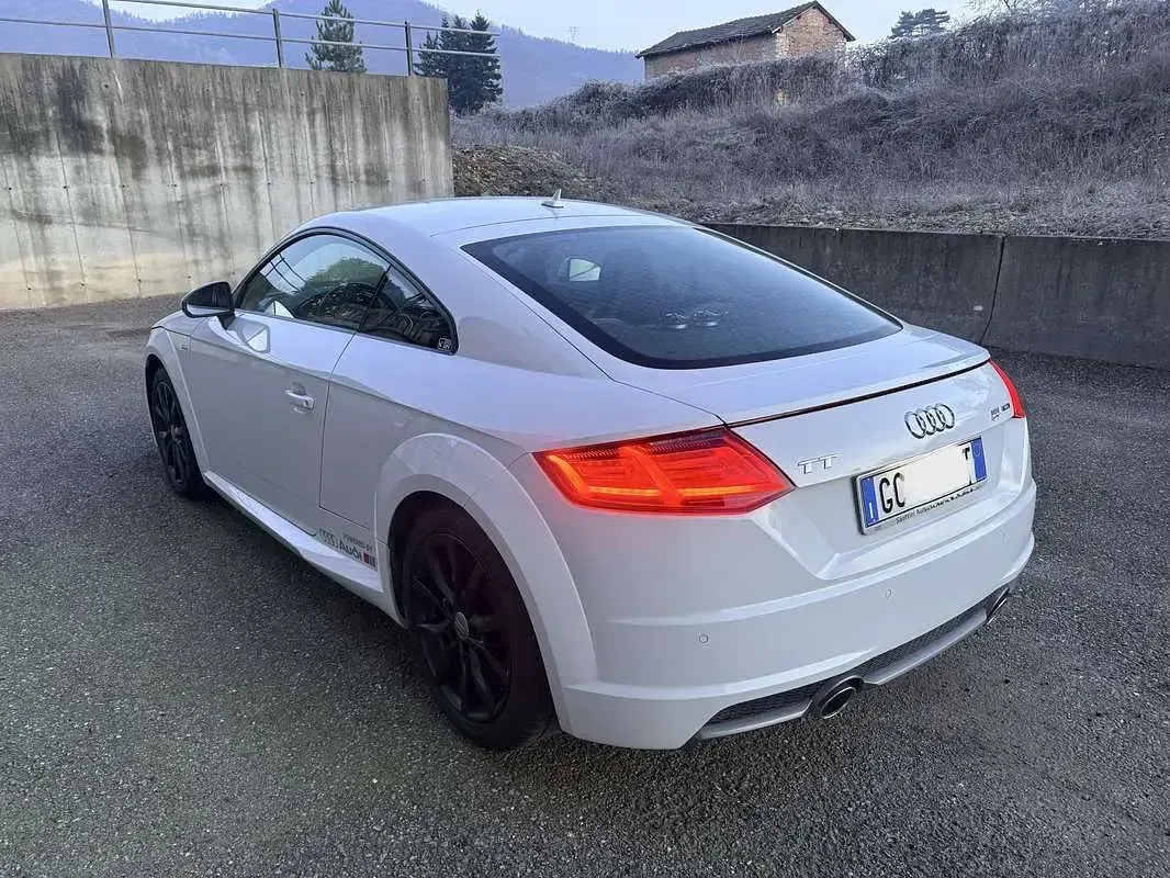 Usata Audi TT S-Line 184 CV (135 kW) 2015 Bianco Coupé