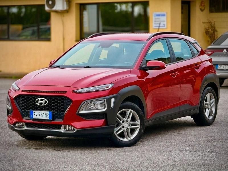 Usata Hyundai Kona 119 CV (87 kW) 2019 Rosso SUV