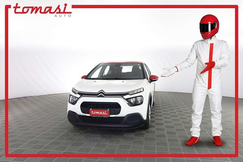 Usata Citroën C3 PureTech 83 CV (61 kW) 2021 Bianco banchisa con tetto ross Utilitaria