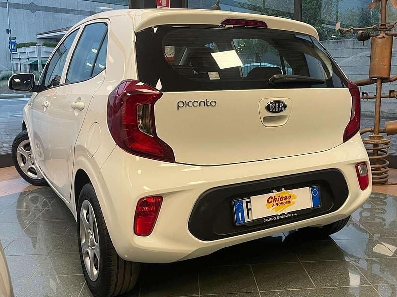 Usata Kia Picanto Premium 67 CV (49 kW) 2019 Bianco Utilitaria
