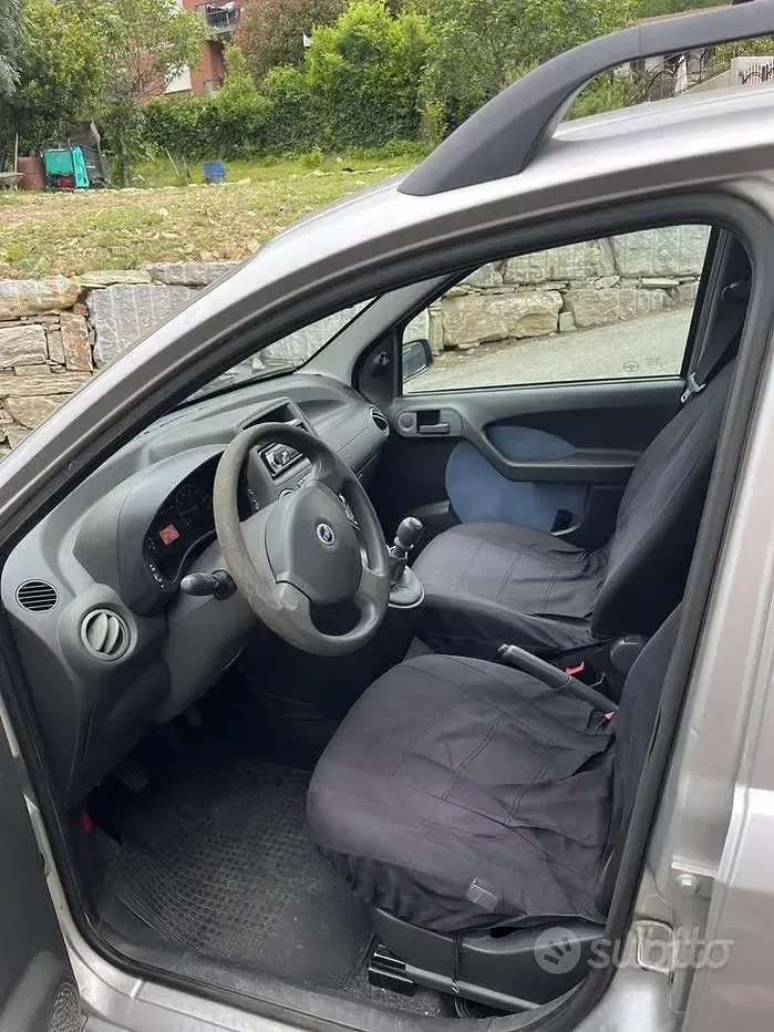 Usata Fiat Panda 60 CV (44 kW) 2007 Grigio Utilitaria