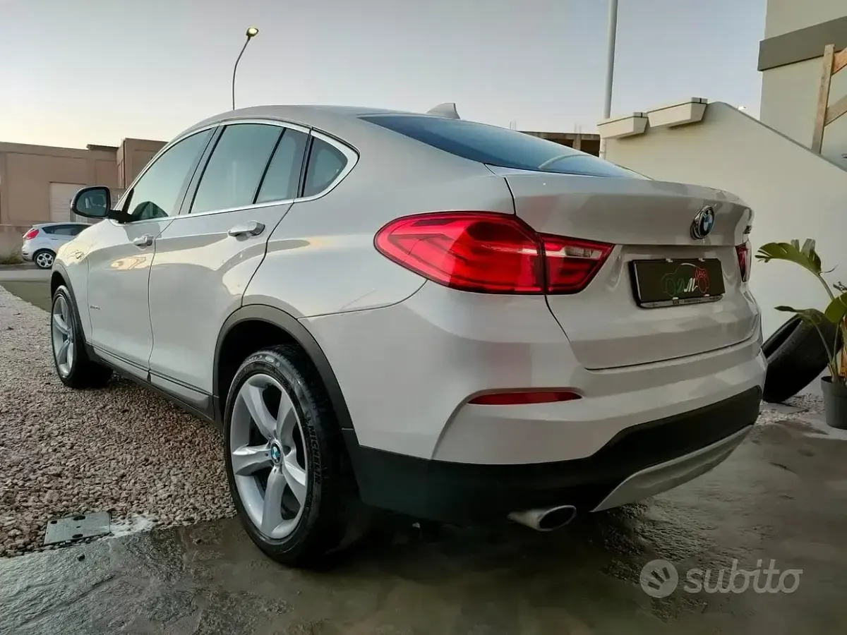 Usata BMW X4 Sport Line 190 CV (139 kW) 2015 Bianco SUV