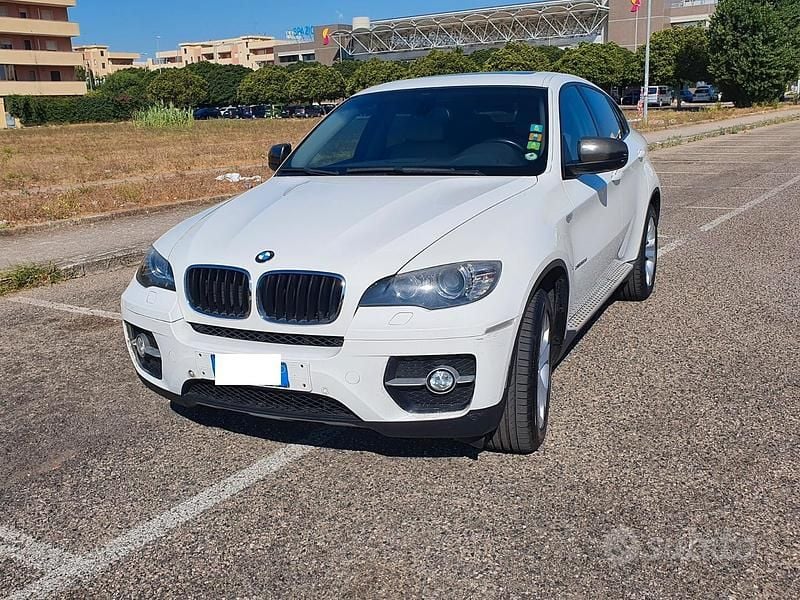 Begagnad BMW X6 Efficient Dynamics 235 HK (172 kW) 2010 Vit SUV