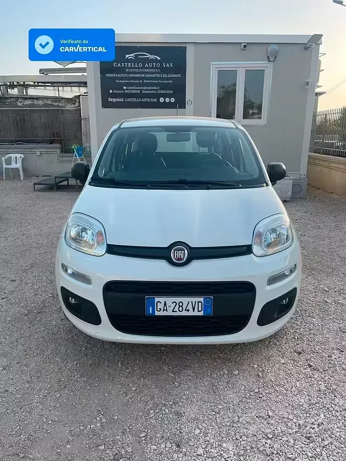 Usata Fiat Panda S 69 CV (50 kW) 2020 Bianco Utilitaria