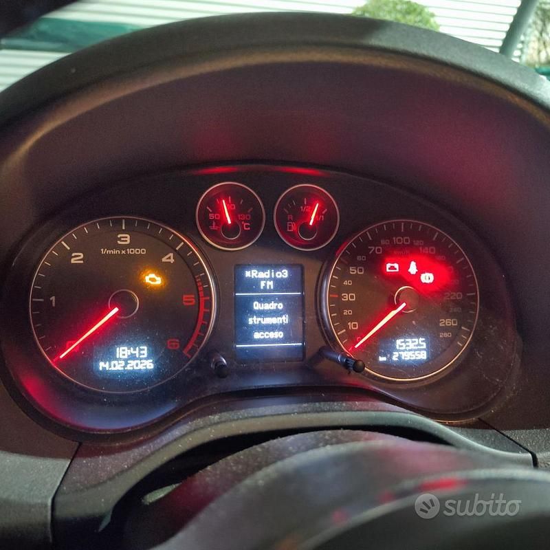 Usata Audi A3 S-Line 190 CV (139 kW) 2010 Grigio Utilitaria