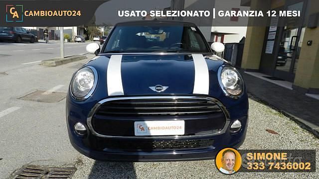 Usata Mini Cooper D Cabriolet 116 CV (85 kW) 2017 Blu Cabrio
