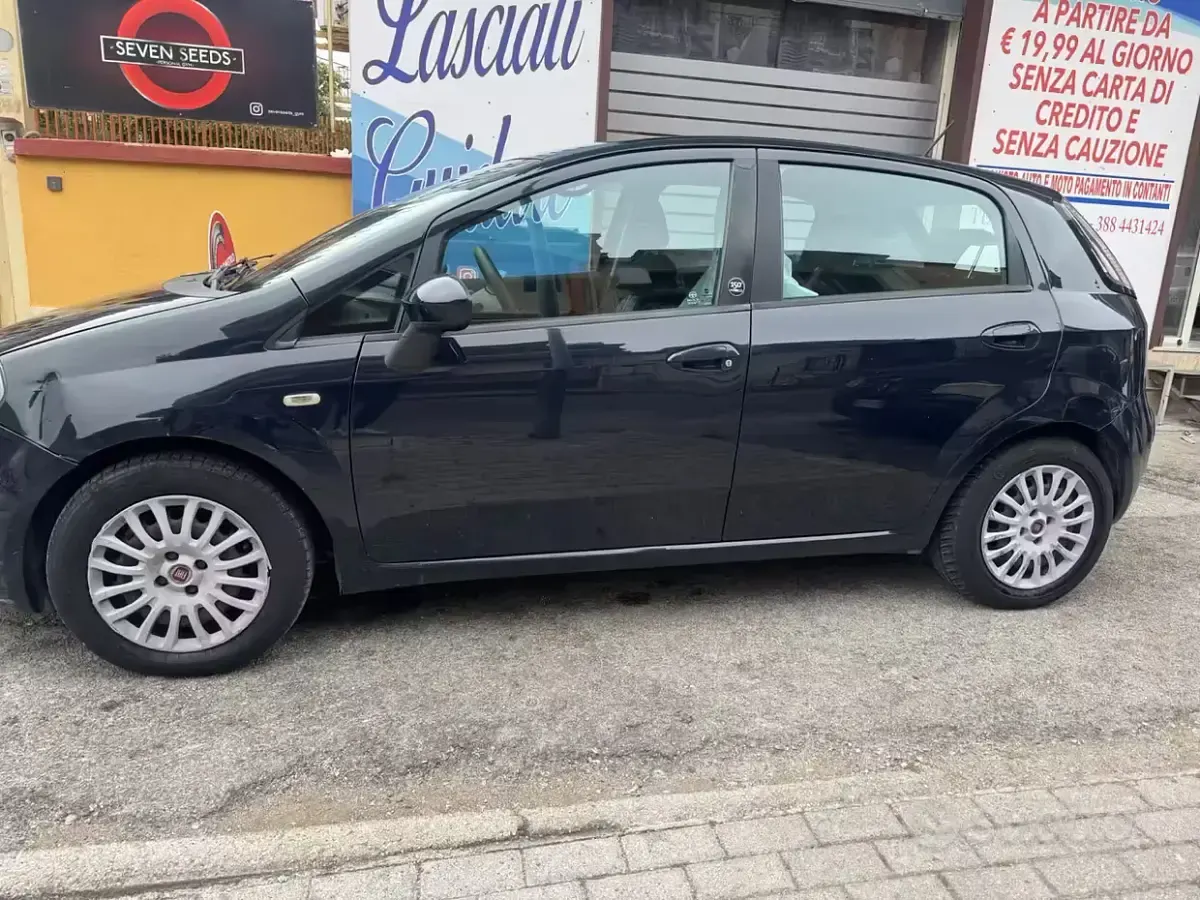 Usata Fiat Punto Evo 77 CV (56 kW) 2011 Blu Utilitaria