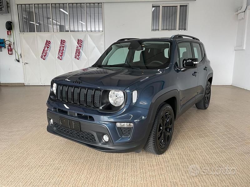 Usata Jeep Renegade Night Eagle 120 CV (88 kW) 2022 Blu metalizzato SUV