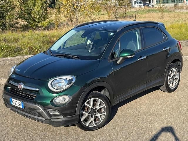 Usata Fiat 500X Cross 140 CV (102 kW) 2015 Verde SUV