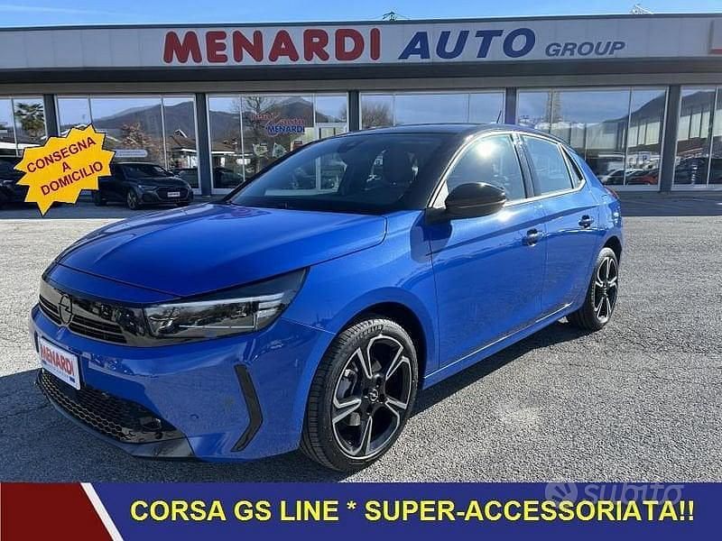 Usata Opel Corsa 101 CV (74 kW) 2024 Blu Utilitaria