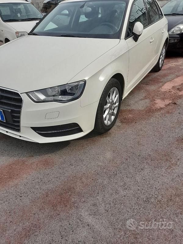 Usata Audi A3 Sport 2014 Bianco Berlina