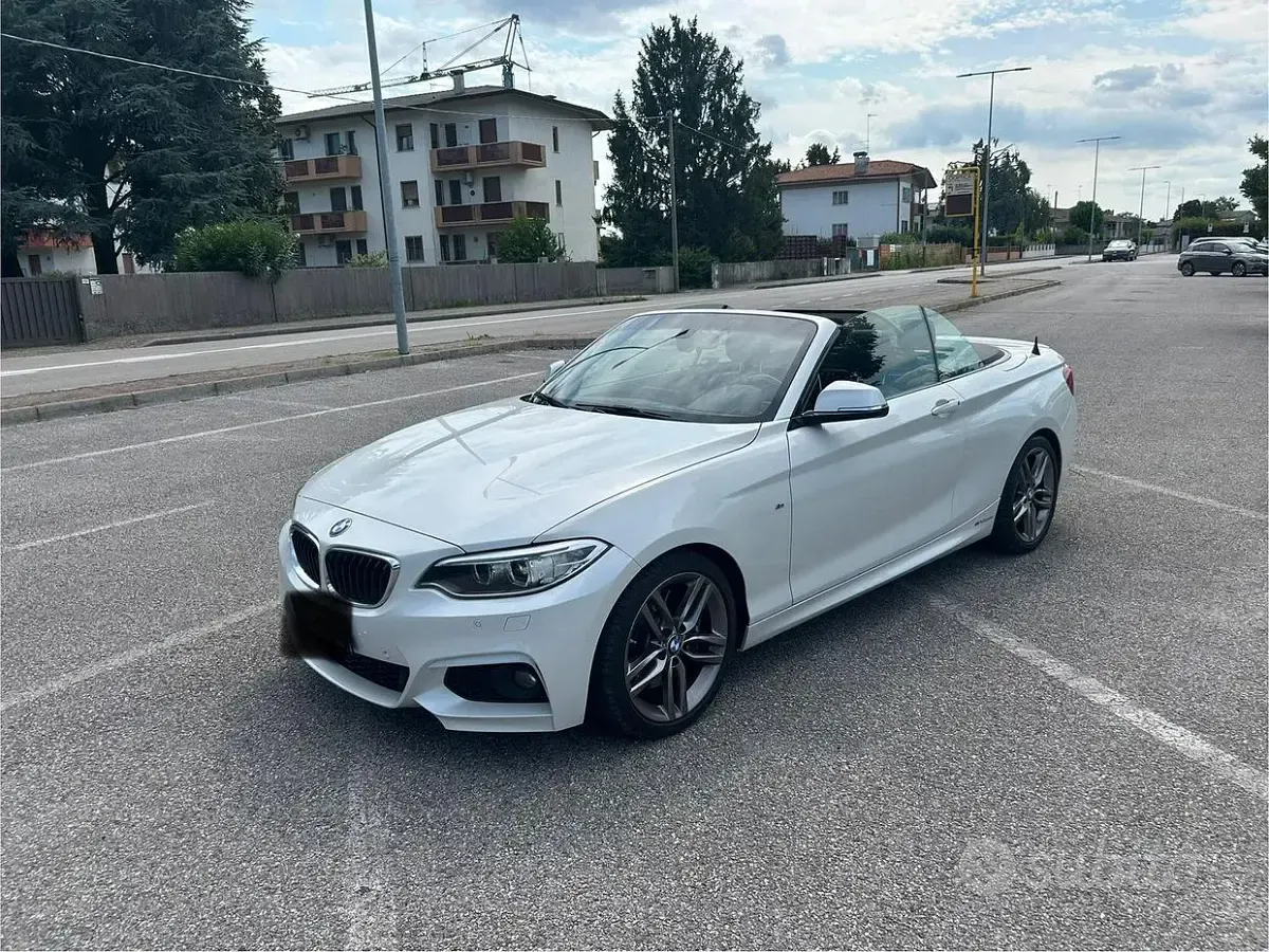 Usata BMW 228 M Sport 245 CV (180 kW) 2015 Bianco Cabrio