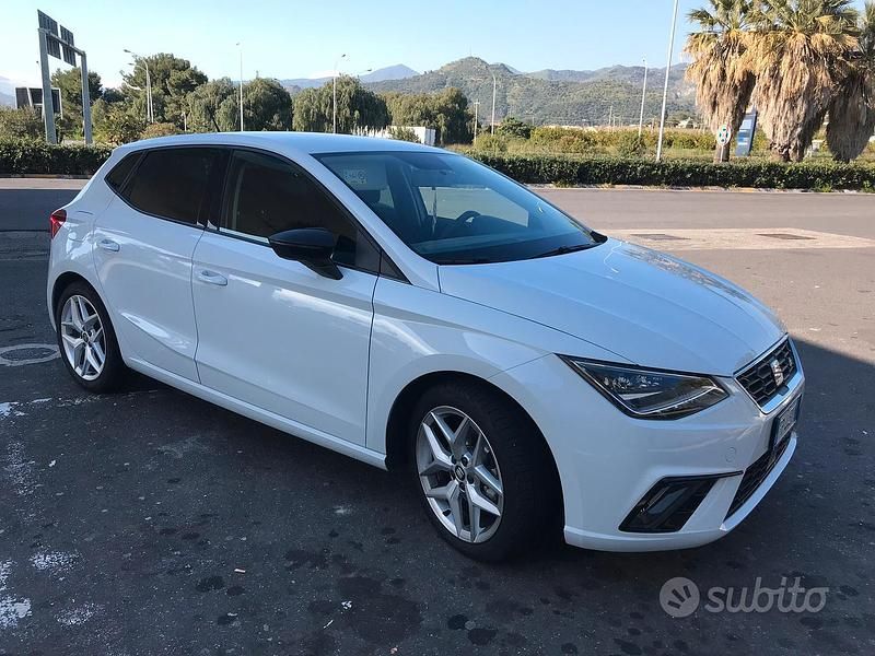 Usata Seat Ibiza FR 95 CV (69 kW) 2018 Bianco Berlina