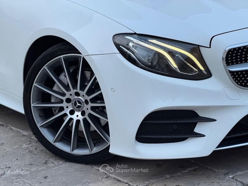 Usata Mercedes E220 Premium Plus 194 CV (142 kW) 2017 Bianco Berlina