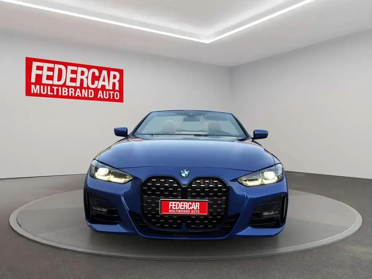 Occasion BMW 420 M Sport 190 ch (139 kW) 2021 Bleue Cabriolet