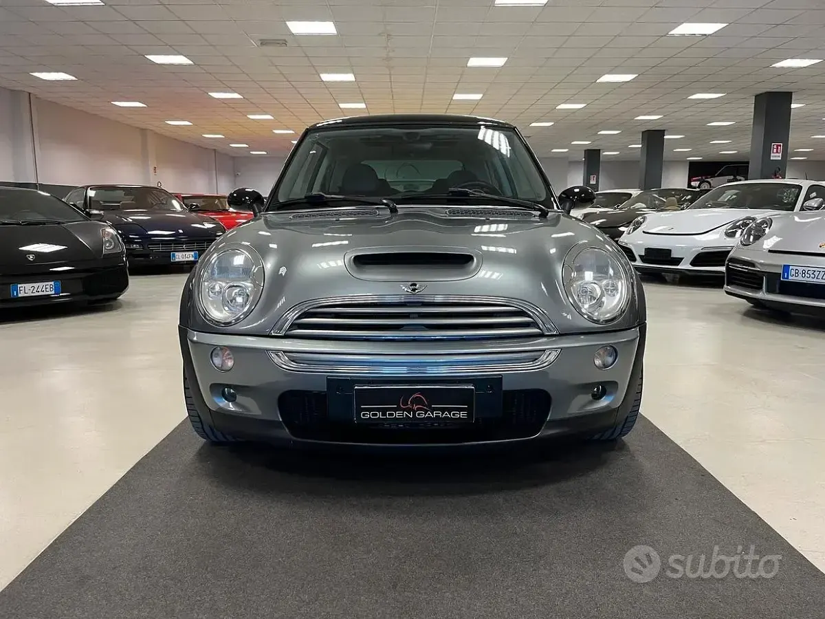 Usata Mini Cooper S 163 CV (119 kW) 2003 Grigio Utilitaria