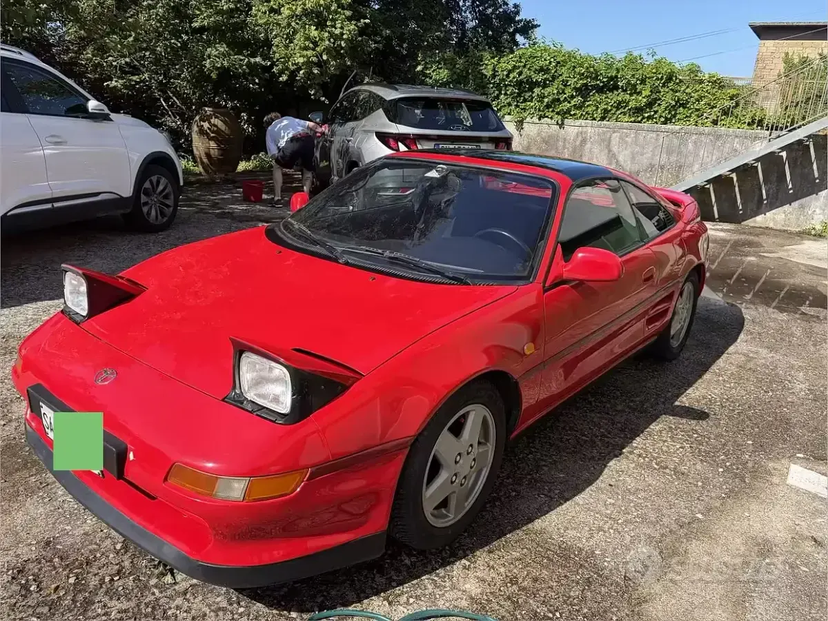 Usata Toyota MR2 GT 208 CV (152 kW) 1994 Rosso Cabrio