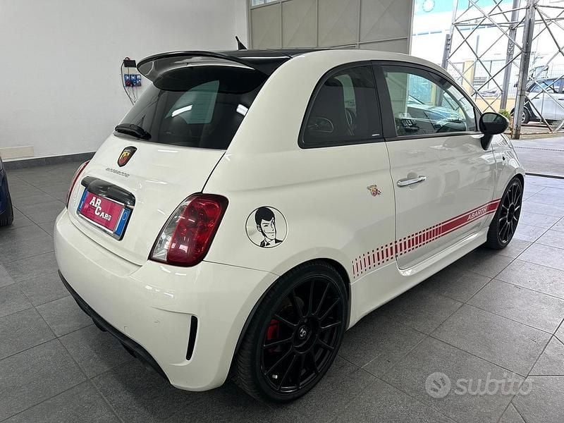 Usata Abarth 500 135 CV (99 kW) 2010 Bianco Berlina