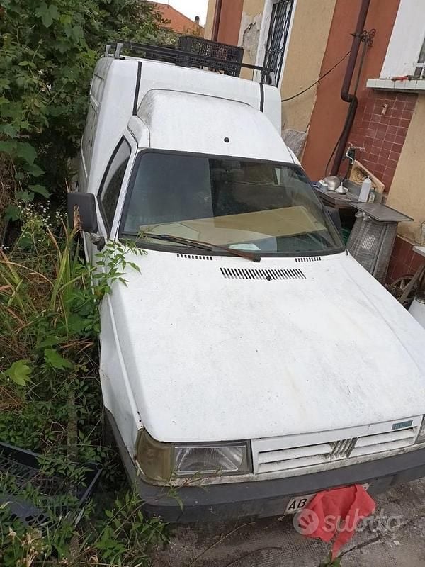 Usata Fiat Fiorino 75 CV (55 kW) 1994 Bianco Monovolume