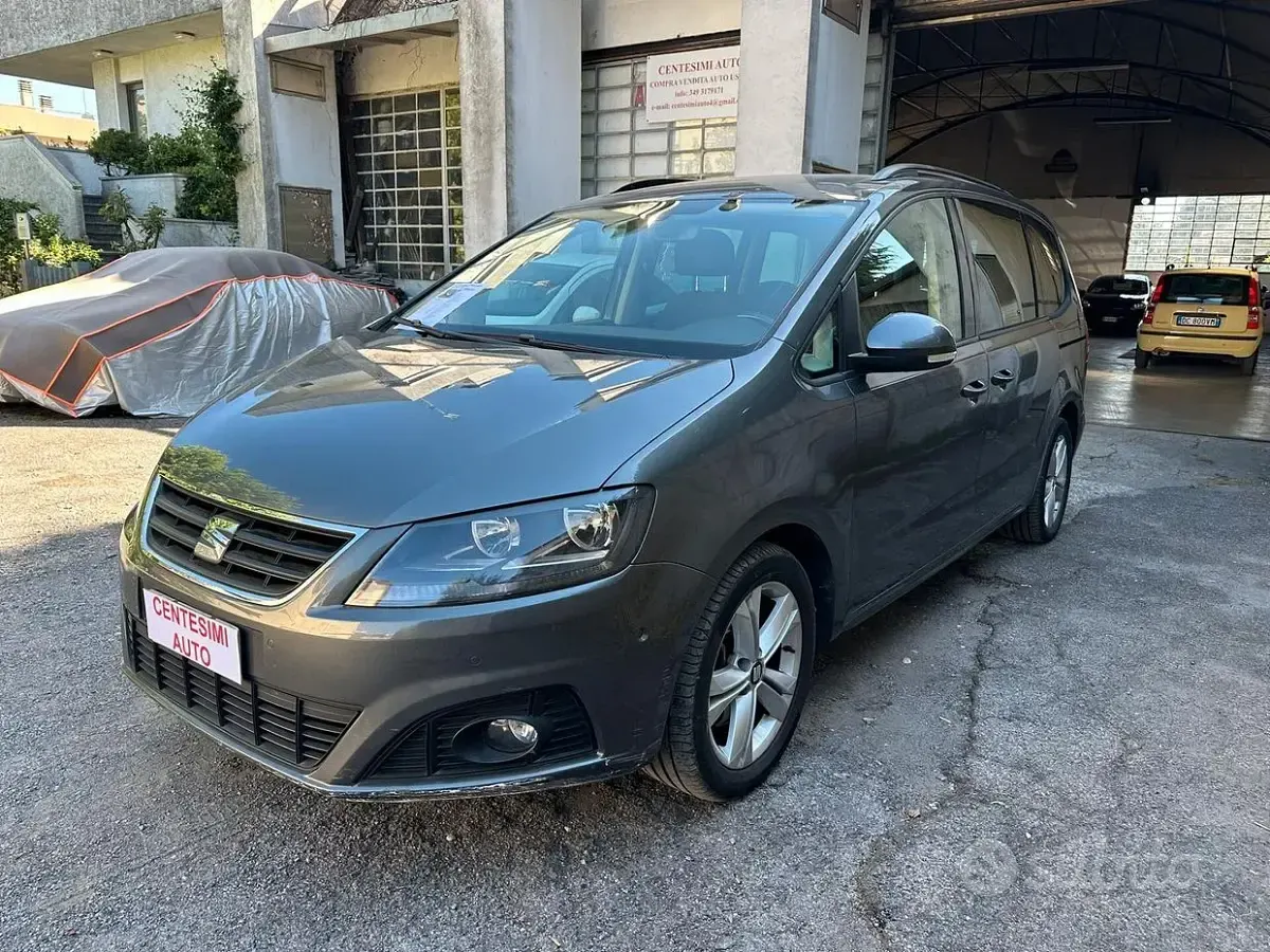 Usata Seat Alhambra 4Drive 150 CV (110 kW) 2016 Marrone Monovolume