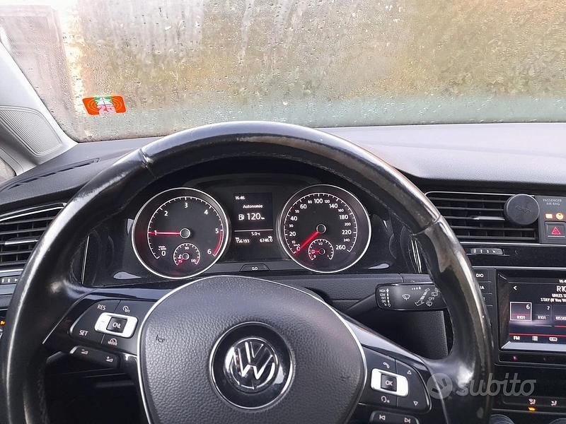Usata VW Golf VII 110 CV (80 kW) 2014 Nero Berlina