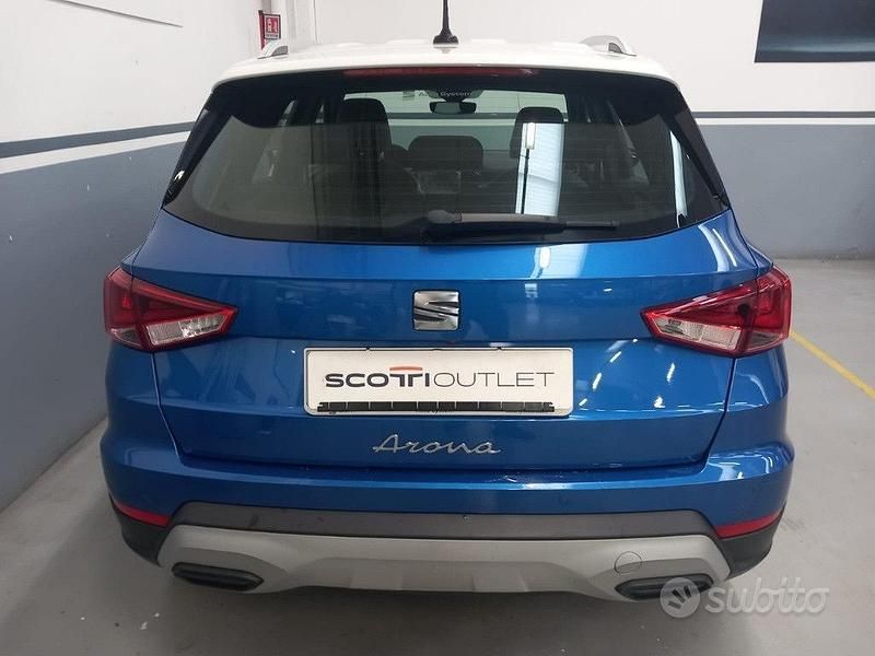 Usata Seat Arona Xperience 110 CV (80 kW) 2023 Blu SUV