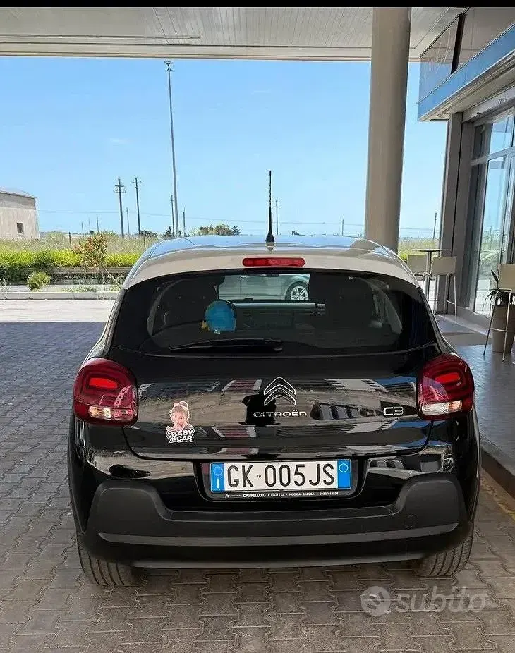Usata Citroën C3 83 CV (61 kW) 2022 Nero Utilitaria