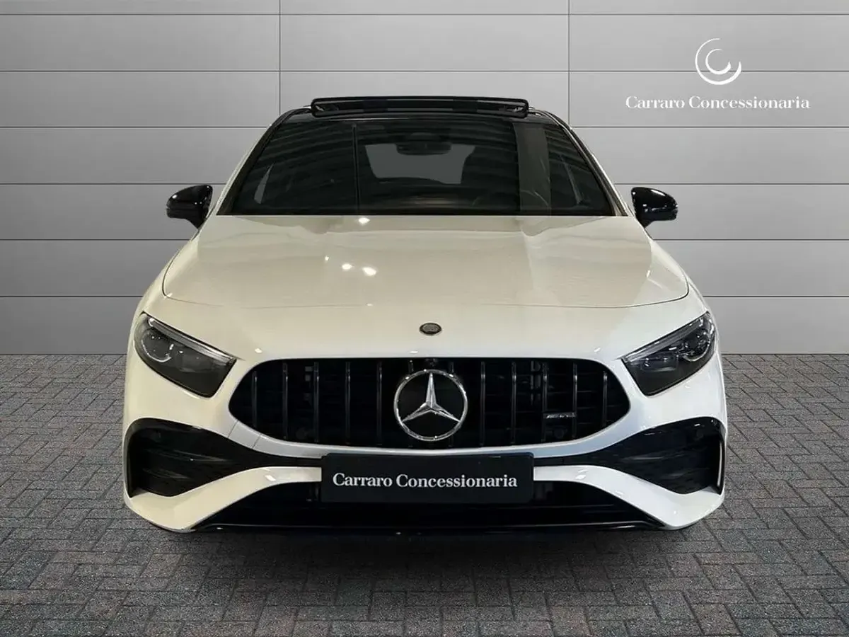 Usata Mercedes A35 AMG AMG Line Premium Plus 306 CV (225 kW) 2023 Bianco Berlina