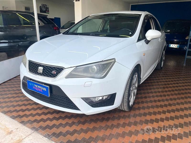 Usata Seat Ibiza FR 142 CV (104 kW) 2012 Bianco Coupé