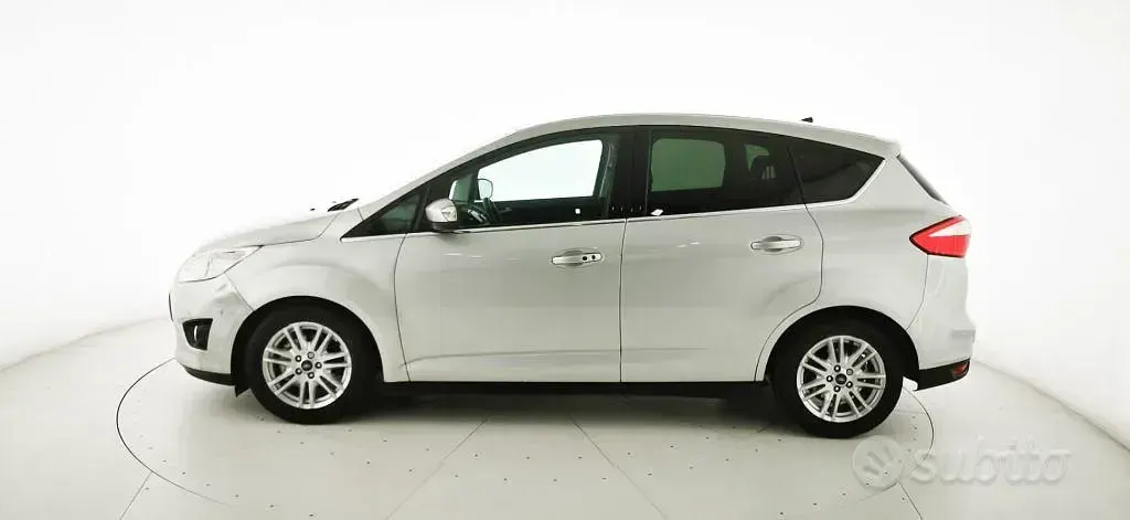 Käytetty Ford C-MAX Titanium 125 HP (91 kW) 2013 Harmaa Tila-auto