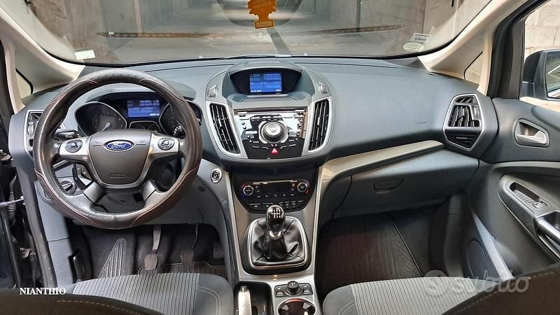 Usata Ford C-MAX 125 CV (91 kW) 2014 Nero Monovolume