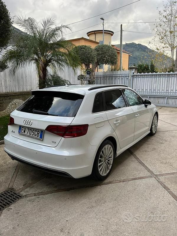 Usata Audi A3 Attraction 2014 Bianco Berlina