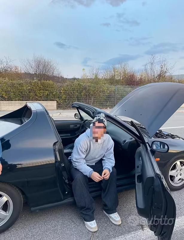 Usata Honda CR-X 1995 Nero Cabrio