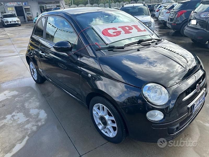 Usata Fiat 500 Sport 69 CV (50 kW) 2007 Nero Utilitaria