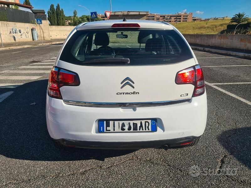 Usata Citroën C3 Exclusive 68 CV (50 kW) 2013 Bianco Berlina