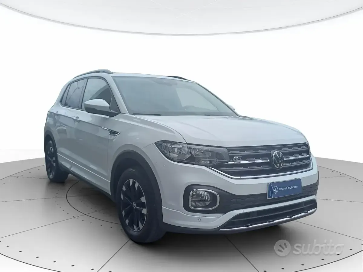 Usata VW T-Cross Style 110 CV (80 kW) 2023 Bianco SUV
