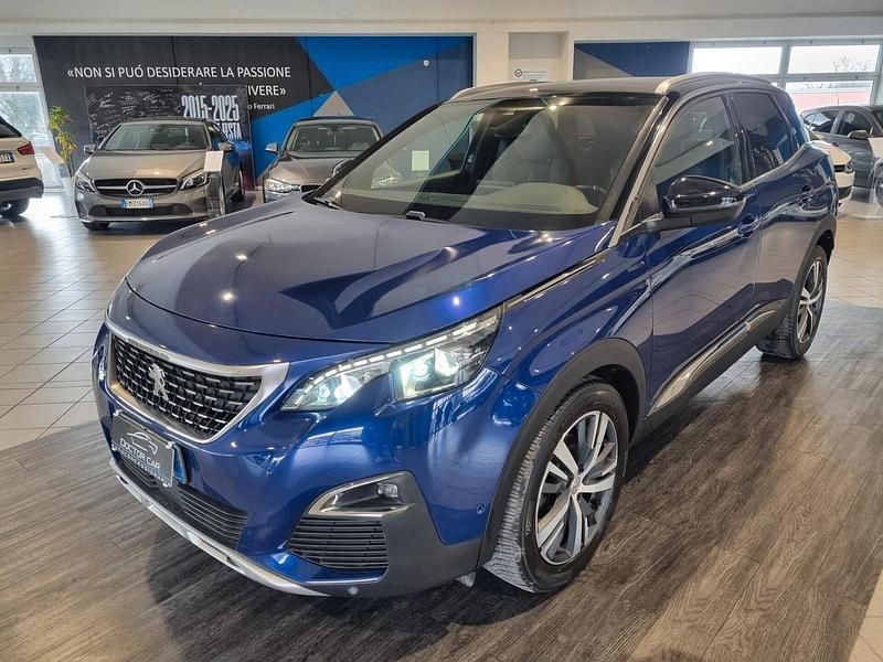 Usata Peugeot 3008 GT-line 120 CV (88 kW) 2017 Blu SUV