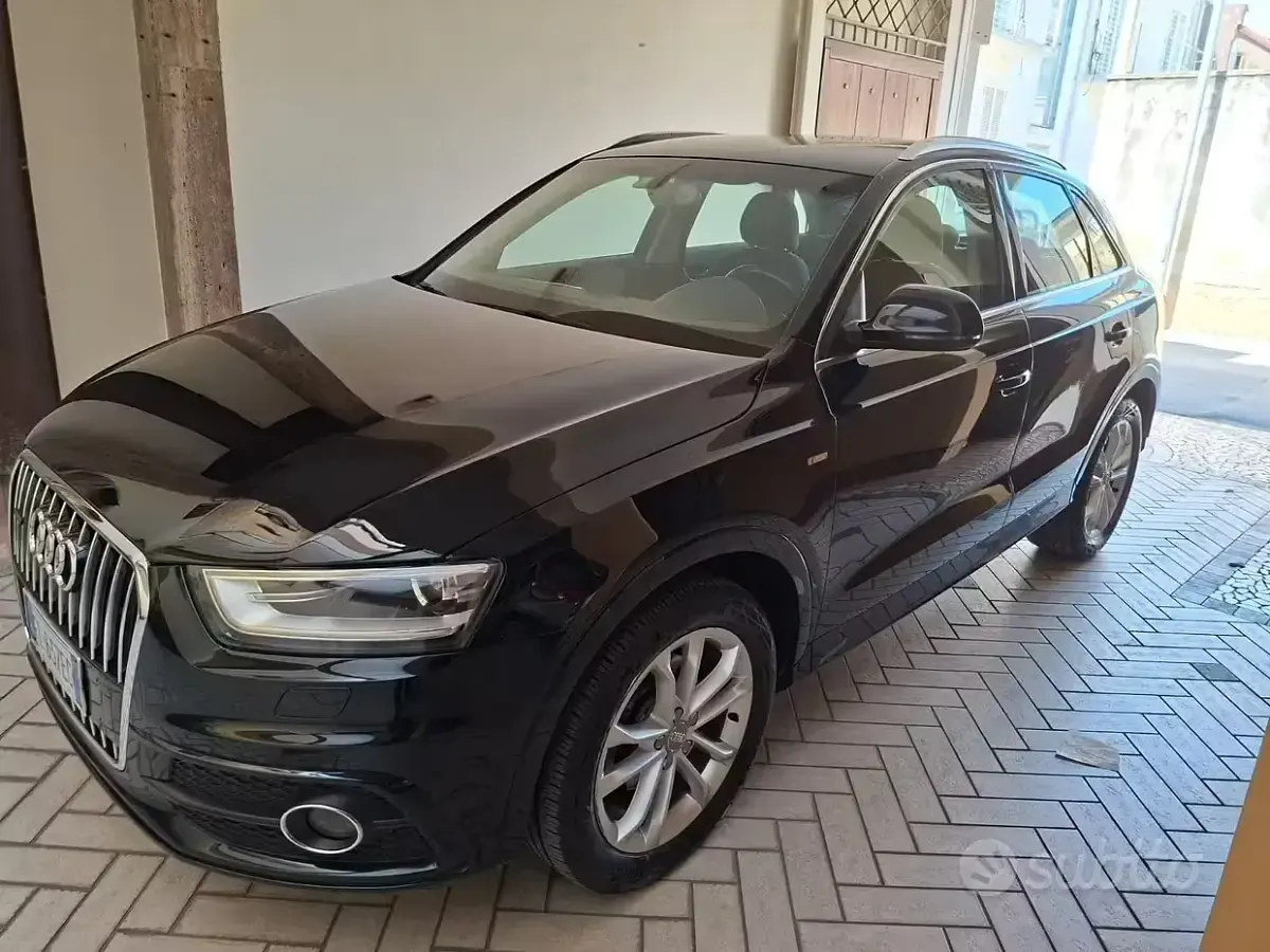 Usata Audi Q3 S-Line 140 CV (102 kW) 2014 Nero SUV